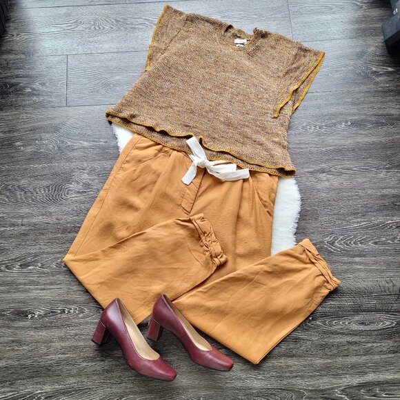Aritzia Allant Pant in Amber Earth by Wilfred Sz 10 - Picture 2 of 9